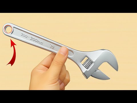 Видео: Не тратьте зря старые гаечные ключи! Этот механик превращает их в мощный многофункциональный инструм