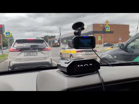 Видео: Neoline X-COP 6200s EXD2.5 Wi-Fi и iBOX Phantom   PoliScan M1HP в городе