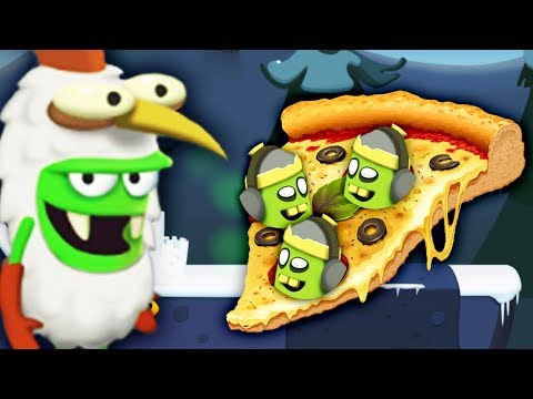 Видео: МОЯ ПЕРВАЯ ЗОМБИ ПИЦЦА в мульт игре про ЛОВЦОВ ЗОМБИ Zombie Catchers
