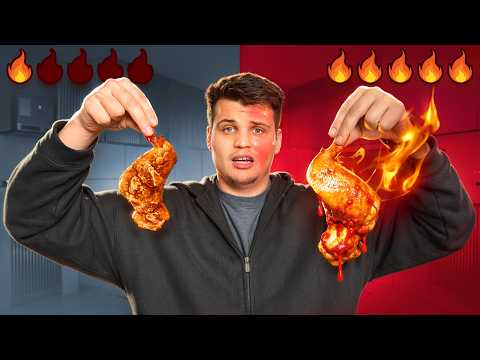 Видео: ПРОБУЕМ ОБЫЧНЫЕ VS САМЫЕ ОСТРЫЕ КРЫЛЬЯ! (почти кликбейт)