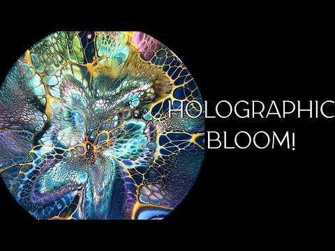 Видео: #423 Голографическое свечение! Отличный метод для интерференционных красок! #искусство