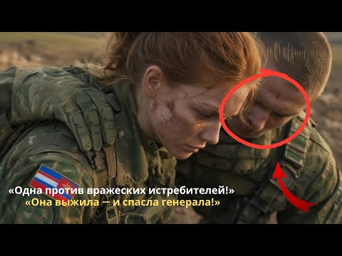 Видео: Женщина-пилот в одиночку выжила после атаки вражеских истребителей — а затем спасла генерала, которо