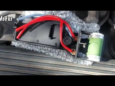 Видео: Замена резистора вентилятора радиатора Mini One R50