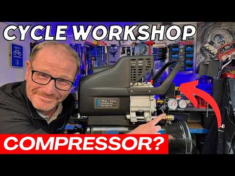 Видео: Воздушный компрессор для вашей веломастерской — что вам нужно знать