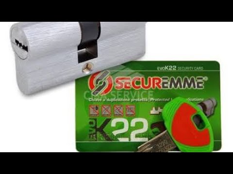 Видео: Вскрытие замка Securemme K22 (двухрядка)#Аварийщиквделе