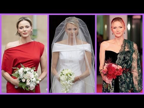 Видео: 8 самых красивых платьев принцессы Монако Шарлин!