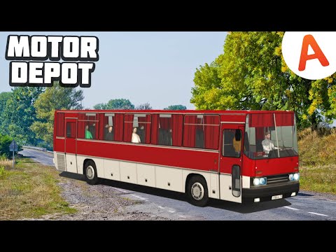 Видео: Работаю на Икарусе в Адрин - Motor Depot (мобильные игры)