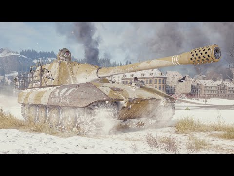 Видео: Jagdpanzer E 100 • Калибр, который уничтожает всё • World of Tanks