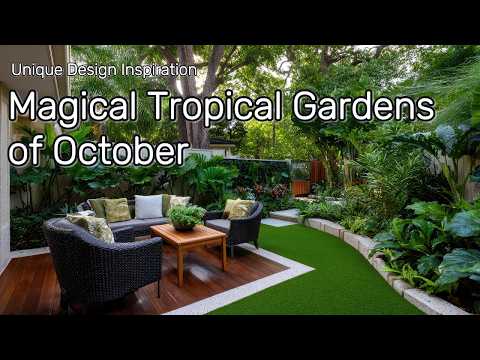 Видео: 🌿 Идеи для тропического райского сада, которые вам понравятся | Главные события октября 2025 года