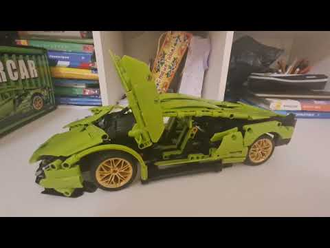Видео: Lamborghini Sian из LEGOTECHNIC! 1280 + pcs Сборка и обзор на машину!🤩