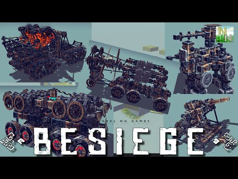 Видео: Besiege v0.09 Тополь, Ракетная установка, вечный Двигатель...