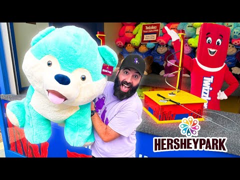 Видео: Огромные победы в игре-карнавале в Хершипарке!