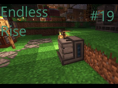 Видео: Endless Rise #19 Новые механизмы (СТРИМ ПО МАЙНКРАФТУ)