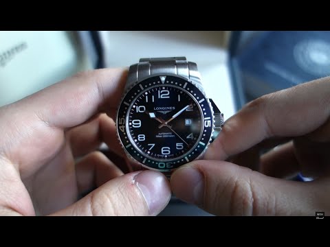 Видео: Обзор Longines Hydroconquest L3.695.4.03.6