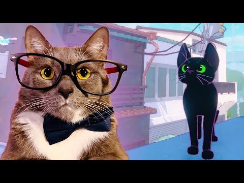 Видео: ГЕННАДИЙ играет за КОТИКА в игре LITTLE KITTY, BIG CITY! #1