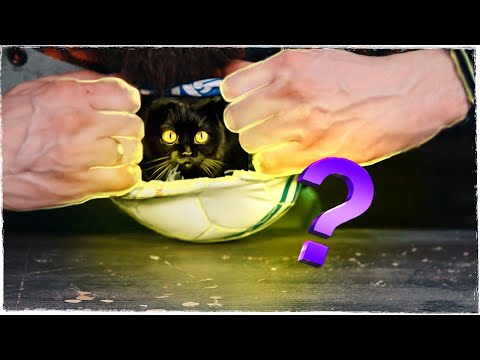 Видео: Что внутри футбольного мяча?