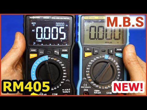 Видео: RM405A RM405B Лучший Мультиметр RichMeters c Алиэкспресс