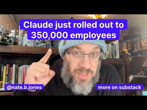Видео: Claude только что внедрили для 350 000 сотрудников