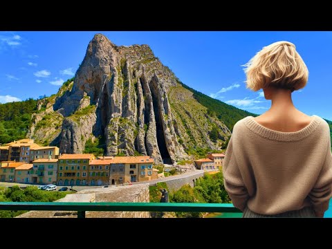 Видео: Систерон: захватывающая пешеходная экскурсия 4k - Самые красивые средневековые деревни Прованса -