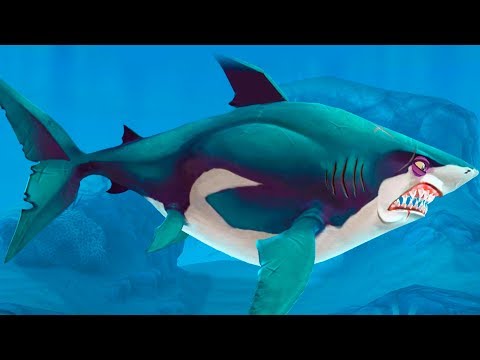 Видео: МАЛЕНЬКАЯ ГОЛОДНАЯ АКУЛА Hungry Shark World #2 Кид открыл Большую белую акулу