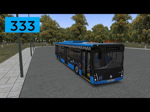 Видео: Автобус №333 Мкр. 1 Московский - Улица Федосьино