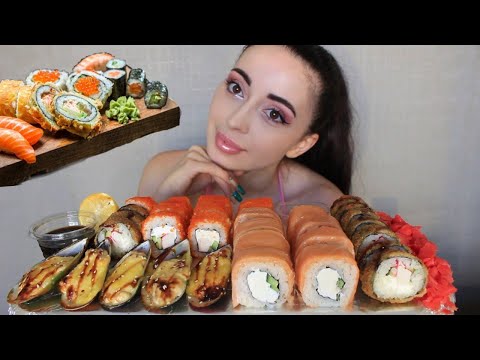 Видео: ОТВЕЧАЮ НА ХЕЙТ #2 / Mukbang Суши 🍣 Ayka Emilly