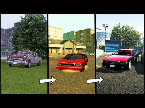 Видео: ЭВОЛЮЦИЯ ТАКСИ В ИГРАХ  СЕРИИ GTA