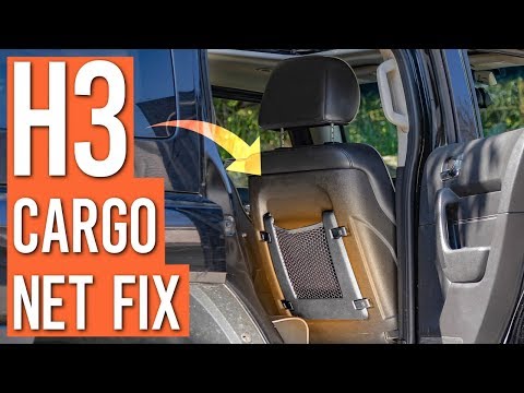 Видео: Почините задние грузовые сетки вашего Hummer H3!