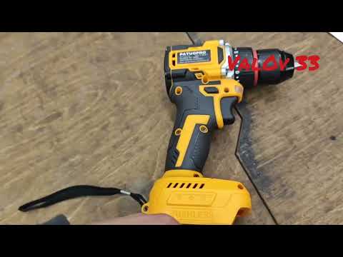 Видео: Жёлтый шуруповёрт от patuopro
