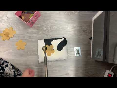 Видео: Как я желатиню ткань для цветов