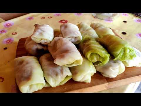 Видео: ГОЛУБЦЫ в казане на костре