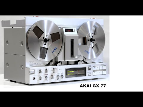 Видео: Обзор на AKAI GX-77.