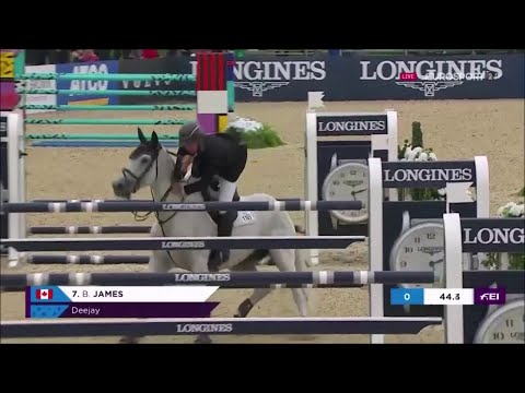 Видео: Конкур 160, гран при этапа Кубка Мира в Ванкувере 2021