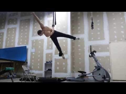 Видео: aerialist / aerial straps / air / воздушные ремни  / тренировка 2016