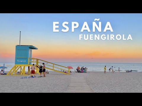 Видео: 🇪🇸Испания. Фуэнхирола. Пляж и море. #spain #fuengirola #Andalusia #Sea #beach