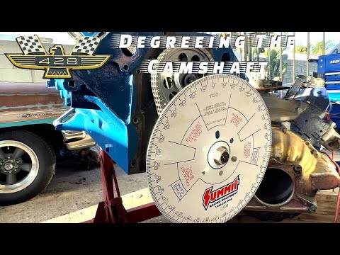 Видео: Сборка Ford 428 FE, часть 5: комплект двухроликовых ГРМ, регулировка распределительного вала и ус...