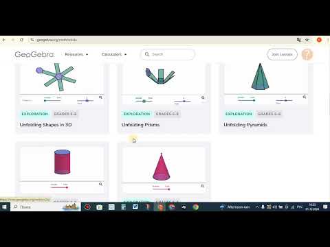 Видео: Geogebra платформасымен жұмыс жасау