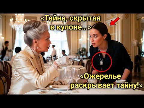 Видео: «Где Ты Взяла Это?» 😱 Бабушка-Миллионерша Увидела Ожерелье Официантки И Не Смогла Сдержать Слёз…