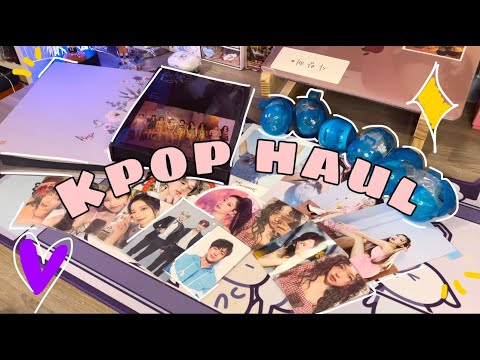 Видео: ⋆｡˚ 💌 Kpop haul | Распаковка мерча и новых фотокарт | Unboxing ☀️