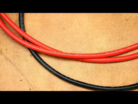 Видео: Силовые провода 8AWG в термостойкой изоляции