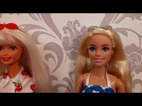 Видео: Распаковка шарнирных Барби Милли Barbie Millie. Примерка нарядов.