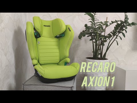 Видео: RECARO AXION 1 Green: установка, тест и отзыв  дочери ❤️