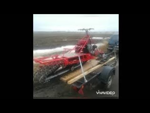 Видео: Самодельный снегоход "Борода".