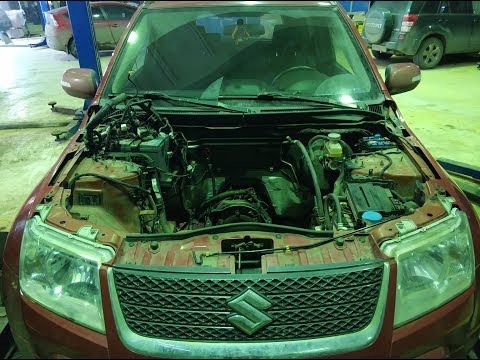Видео: Suzuki Grand Vitara 2.4 (2008) - Трещина в блоке, больше не гарантийный случай.