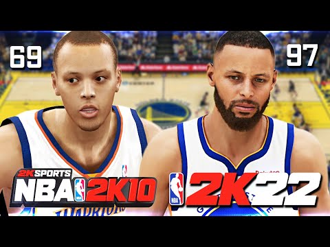 Видео: СКОРЮ ЗА СТЕФА КАРРИ В КАЖДОЙ НБА 2К! ● Stephen Curry In Every NBA 2K (NBA 2K10 - NBA 2K22)