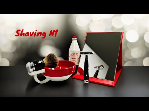Видео: Бритье N1: Muehle R89. Тест чаши Fine.