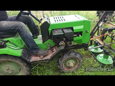 Видео: Роторка первая поломка - Альфа тест - первые испытания моей роторной косилки (Часть 5)