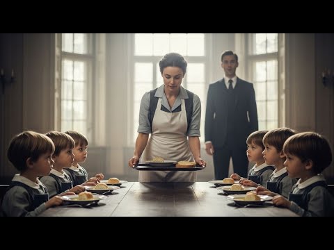 Видео: Мачеха выбросила обед — и миллиардер увидел, как горничная подаёт еду шести близняшкам