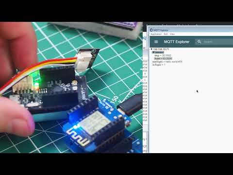 Видео: Народный MQTT Broker на ESP8266. uMQTTBroker.