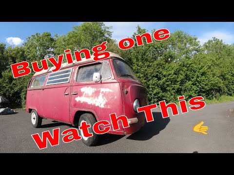 Видео: VW t2 кемперван где искать ржавчину перед покупкой кемпервана vw, посмотрите эту оценку ржавчины.